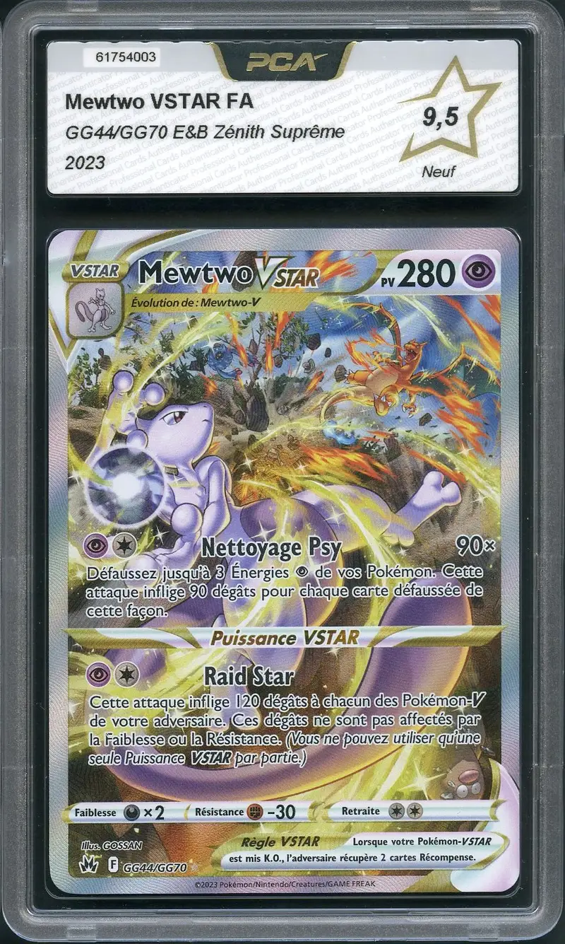 PCA 9.5 Mewtwo VStar