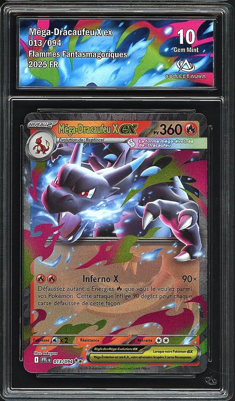 CA 10 Méga-Dracaufeu X Ex