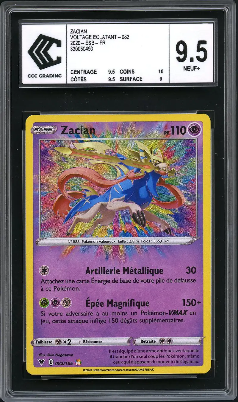 CCC 9.5 Zacian Holo