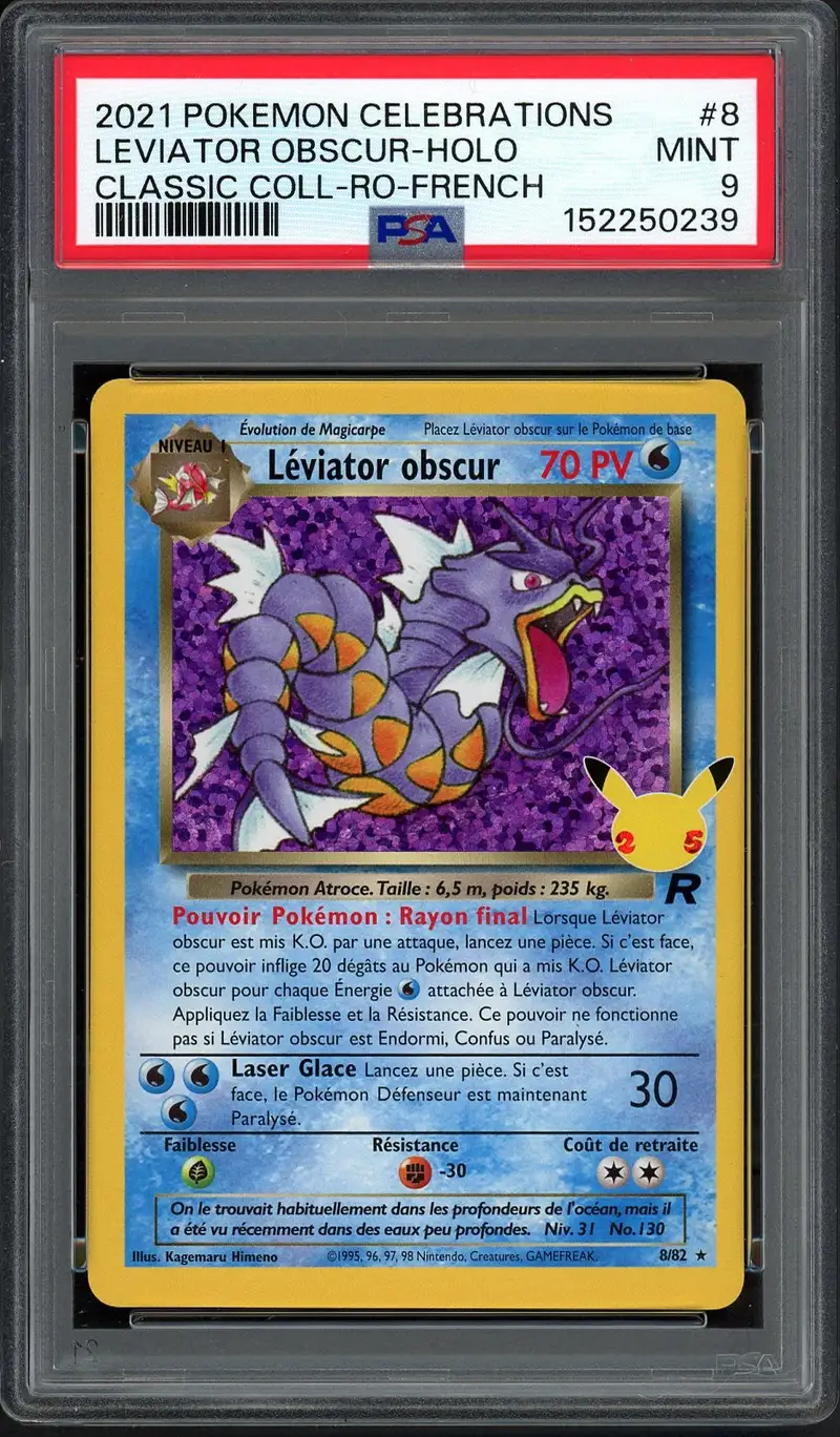 PSA 9 Léviator Obscur Holo