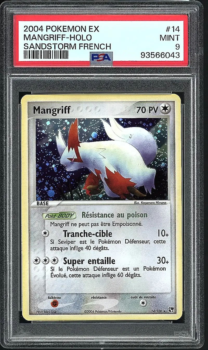 PSA 9 Mangriff Holo