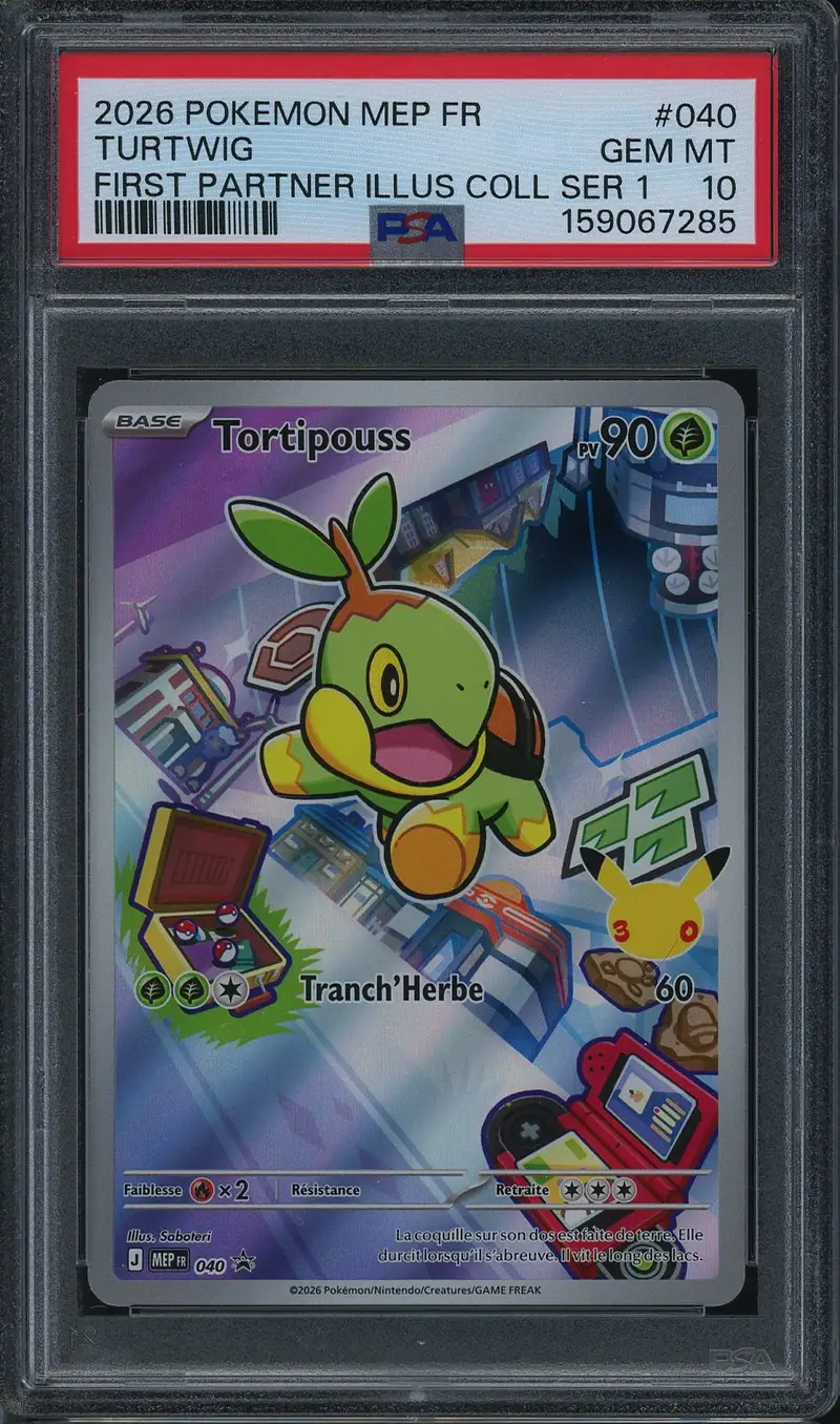 PSA 10 Tortipouss