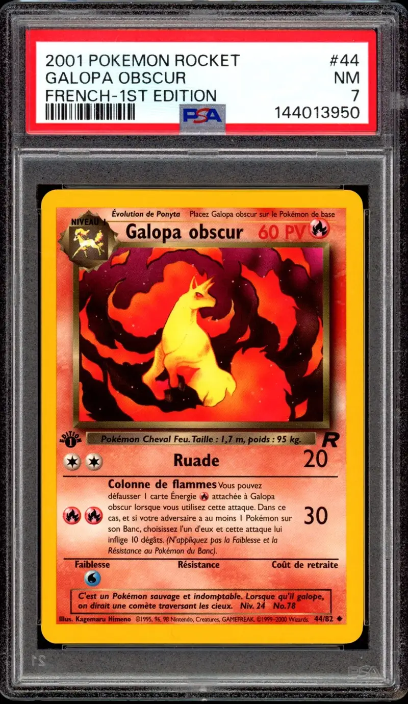 PSA 7 Galopa Obscur