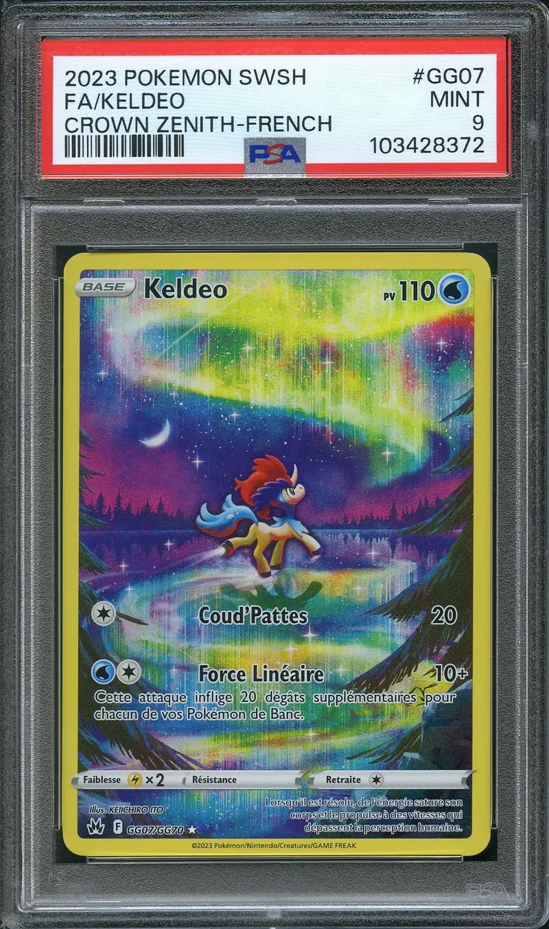 PSA 9 Keldeo