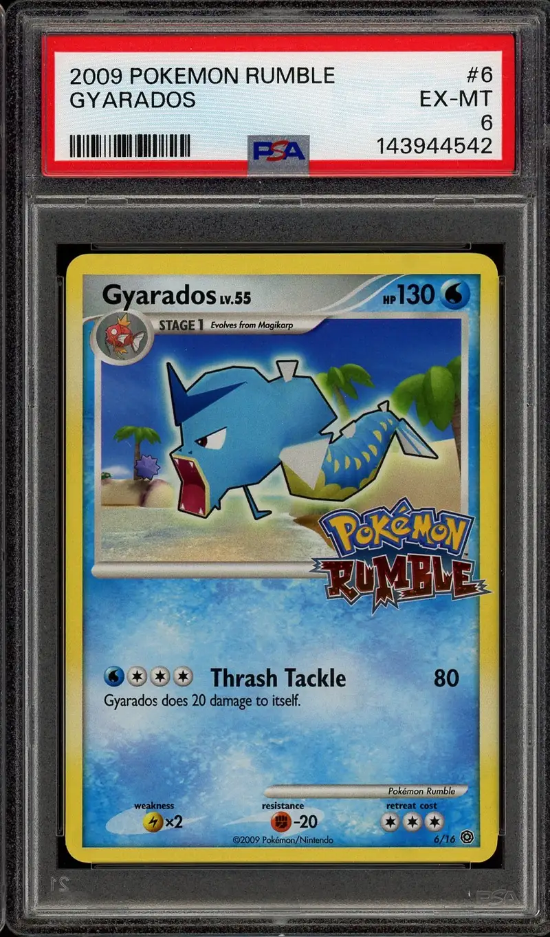 PSA 6 Gyarados Rumble