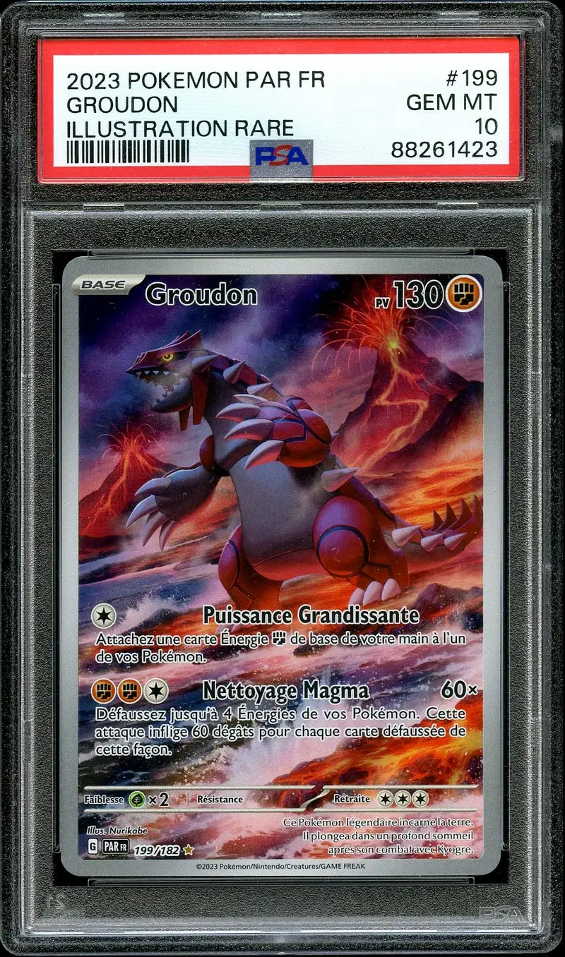 PSA 10 Groudon