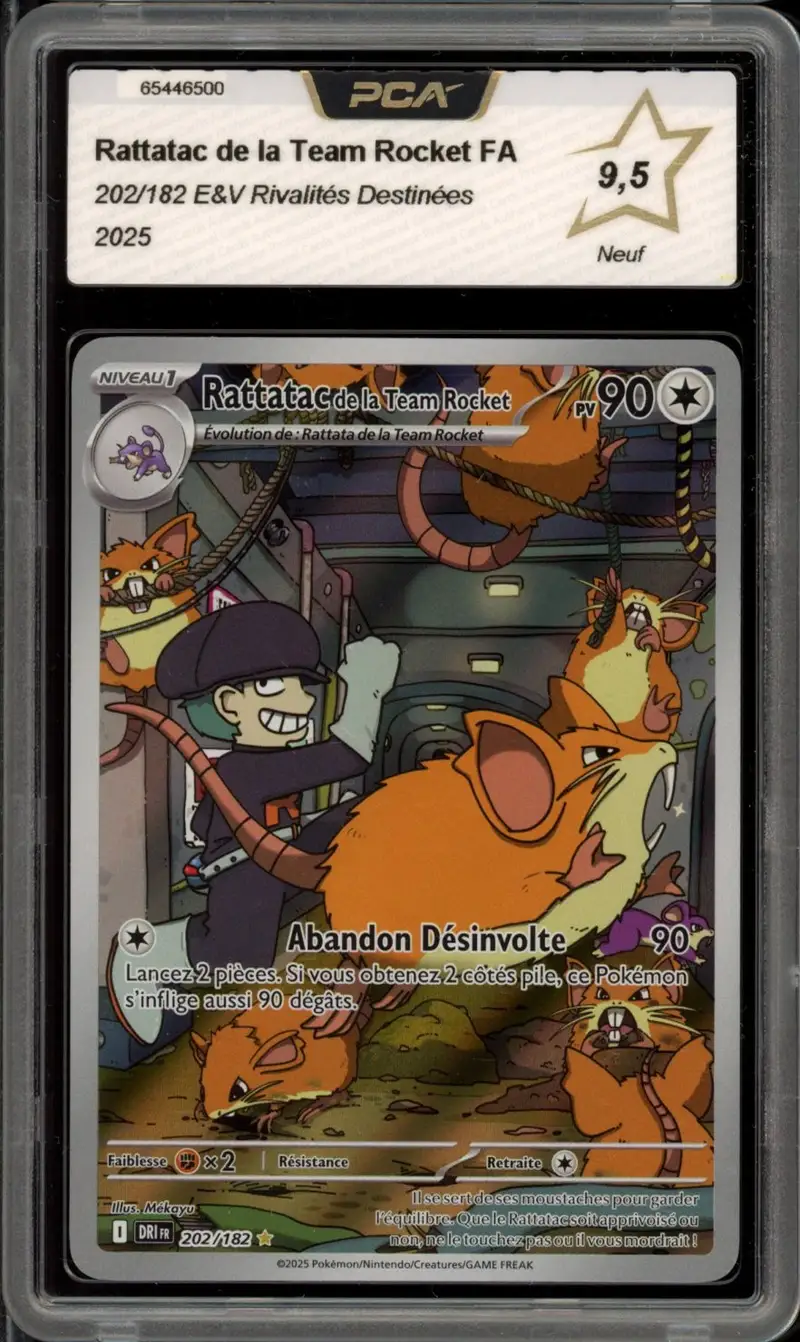 PCA 9.5 Rattatac de la Team Rocket