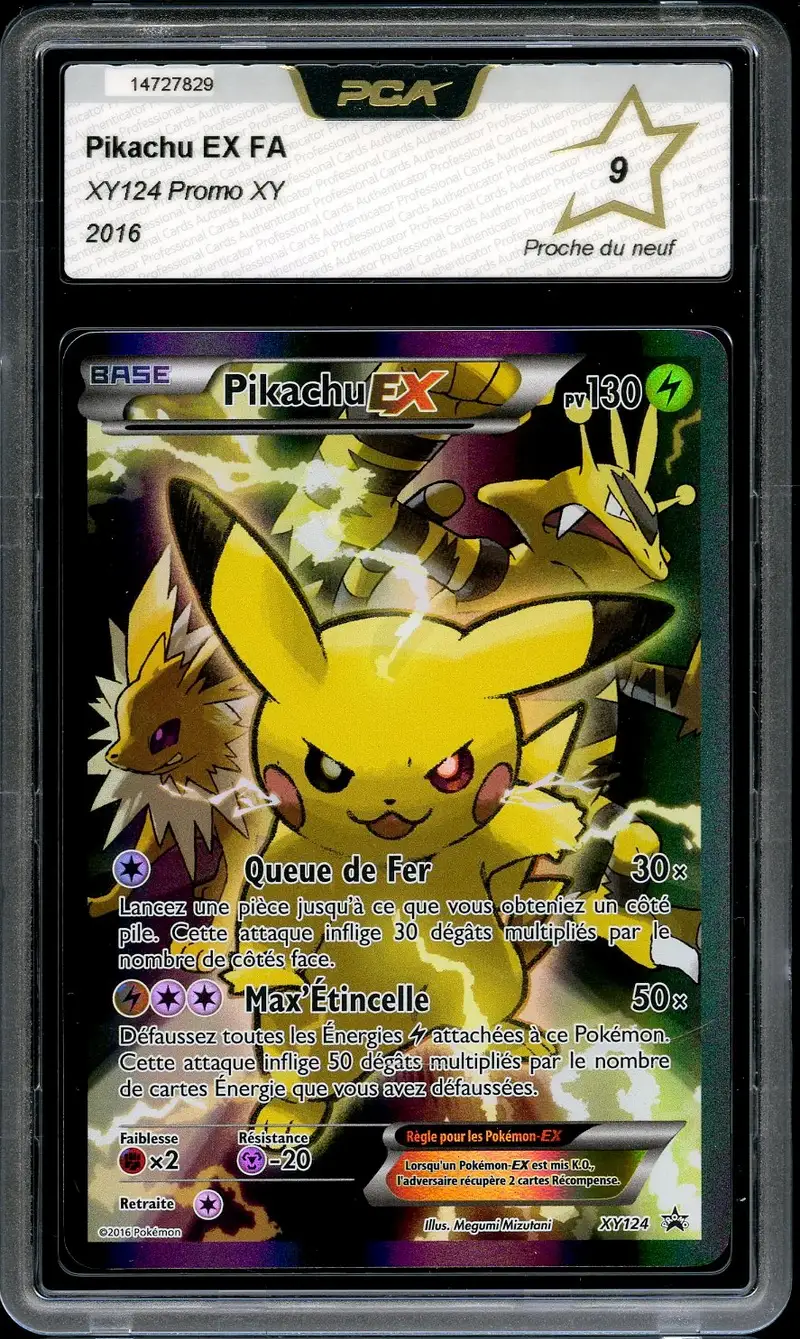 PCA 9 Pikachu Ex