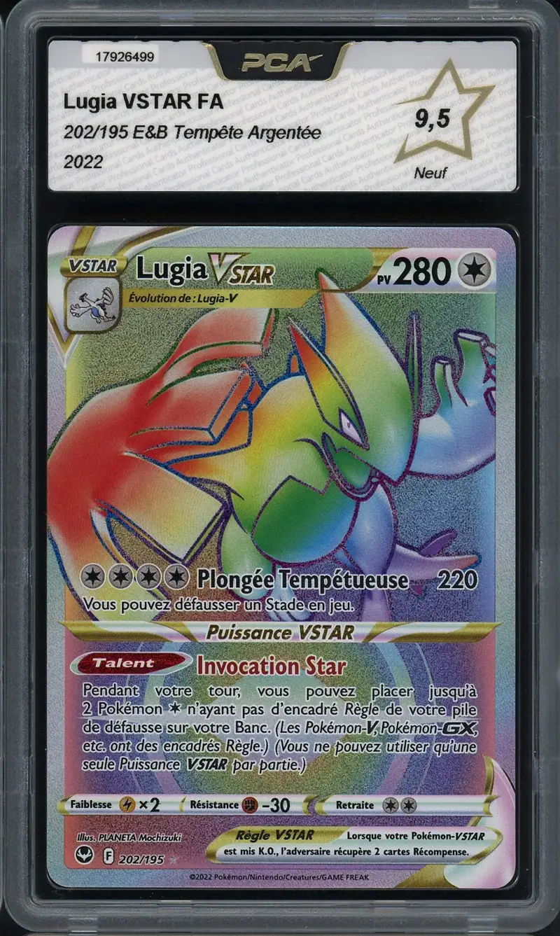 PCA 9.5 Lugia VStar Rainbow