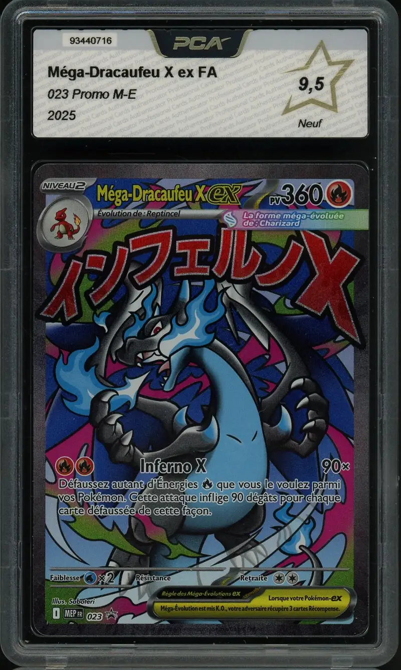 PCA 9.5 Méga-Dracaufeu X Ex
