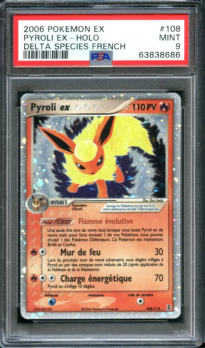 PSA 9 Pyroli Ex