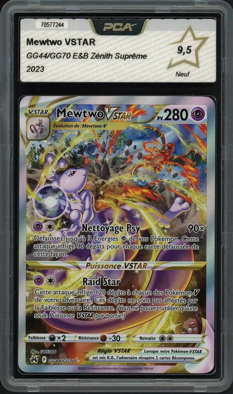 PCA 9.5 Mewtwo VStar