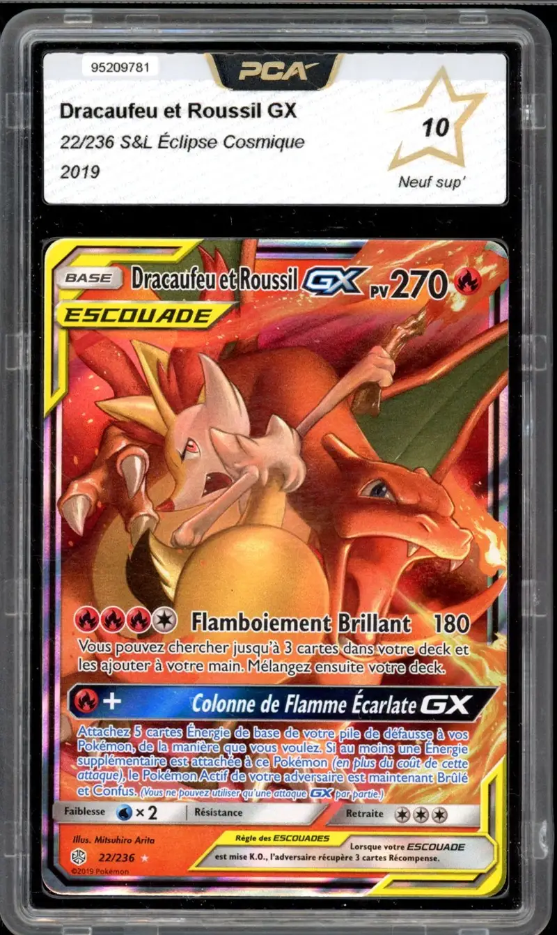 PCA 10 Dracaufeu et Roussil Gx