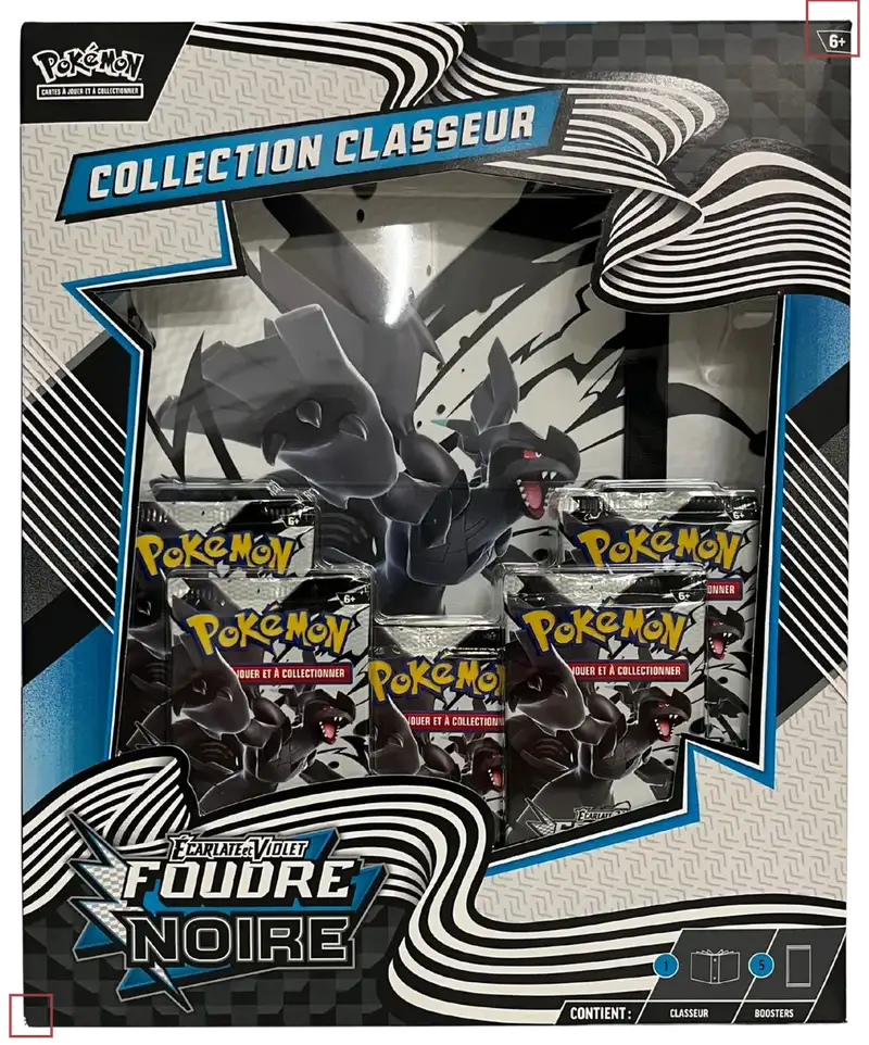 Coffret Collection Classeur EV10.5 Foudre Noire