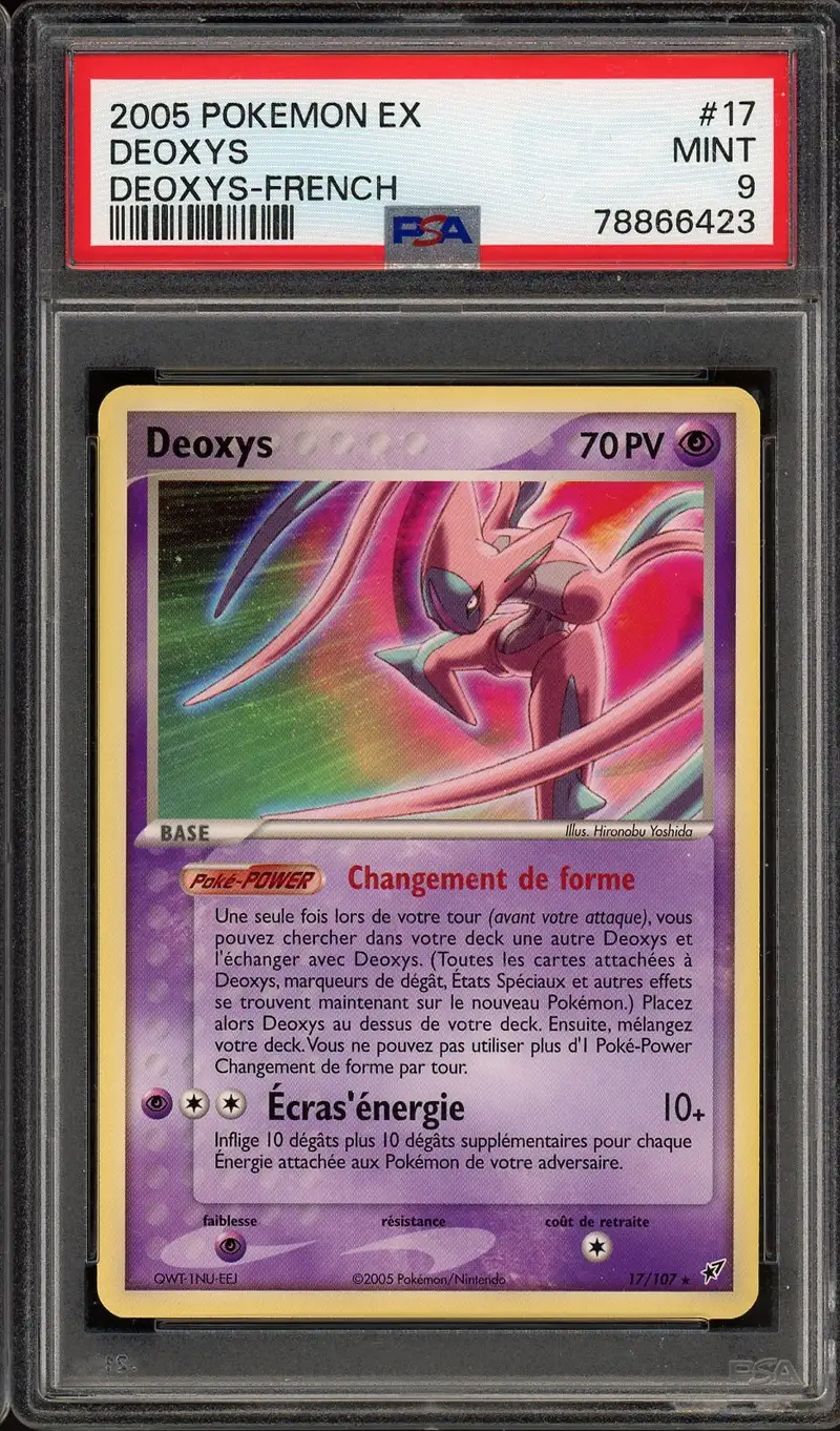 PSA 9 Deoxys