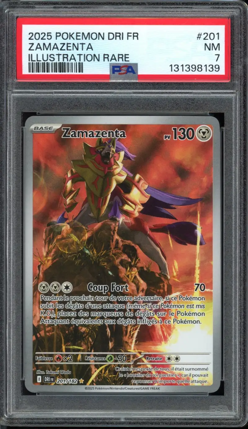 PSA 7 Zamazenta