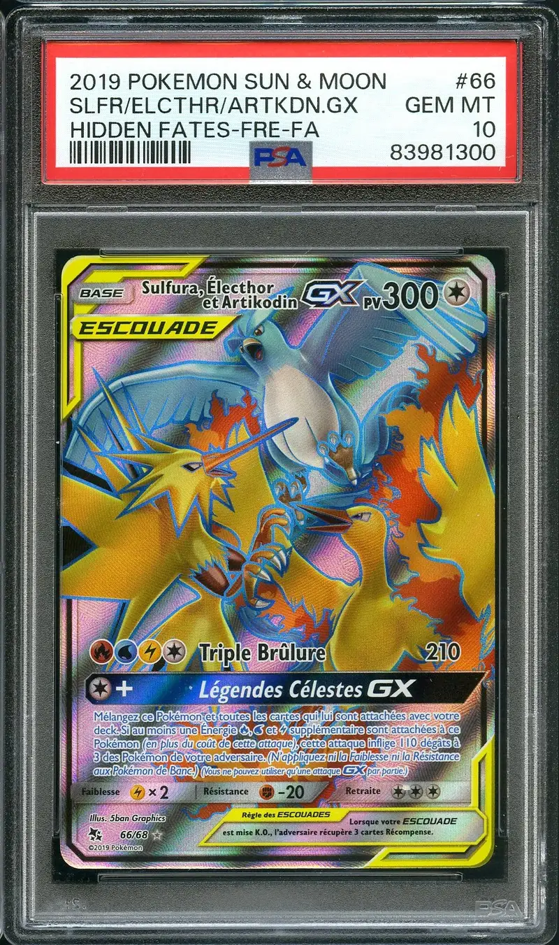 PSA 10 Sulfura, Électhor et Artikodin Gx
