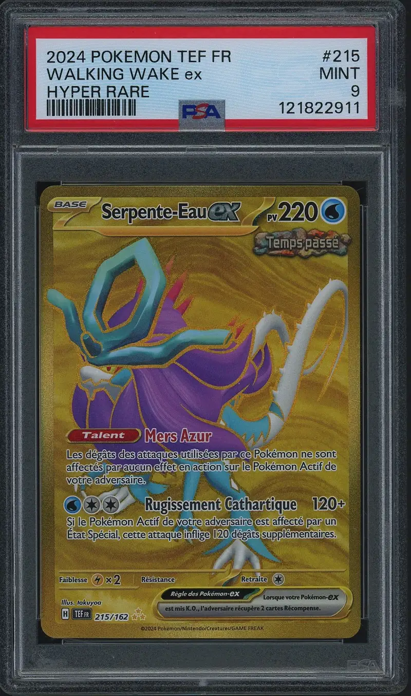 PSA 9 Serpente-Eau Ex Gold