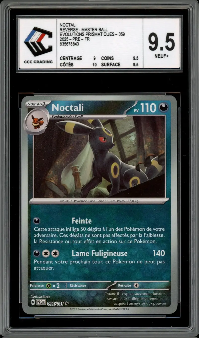 CCC 9.5 Noctali Reverse Masterball