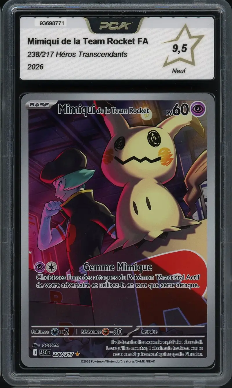 PCA 9.5 Mimiqui de la Team Rocket
