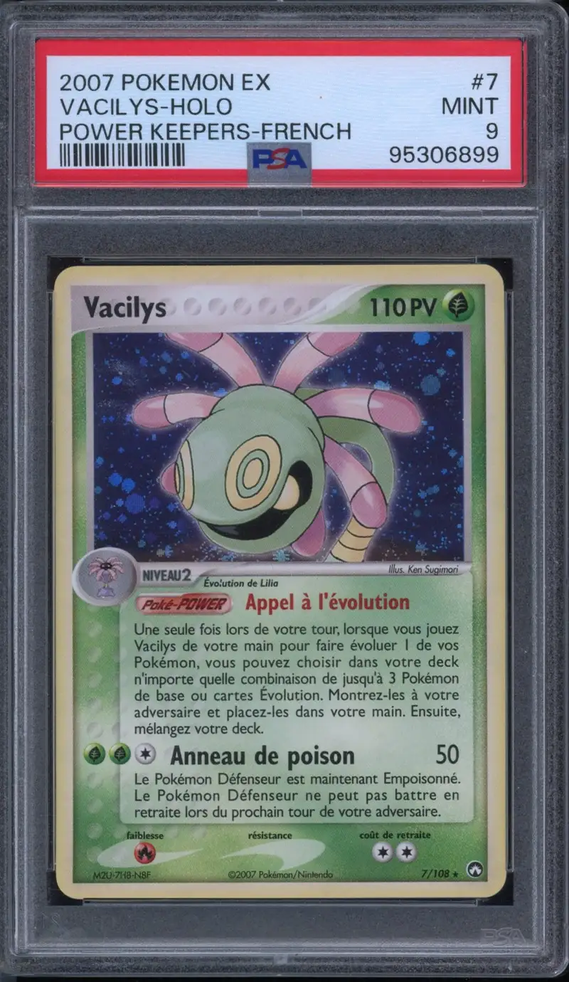 PSA 9 Vacilys Holo
