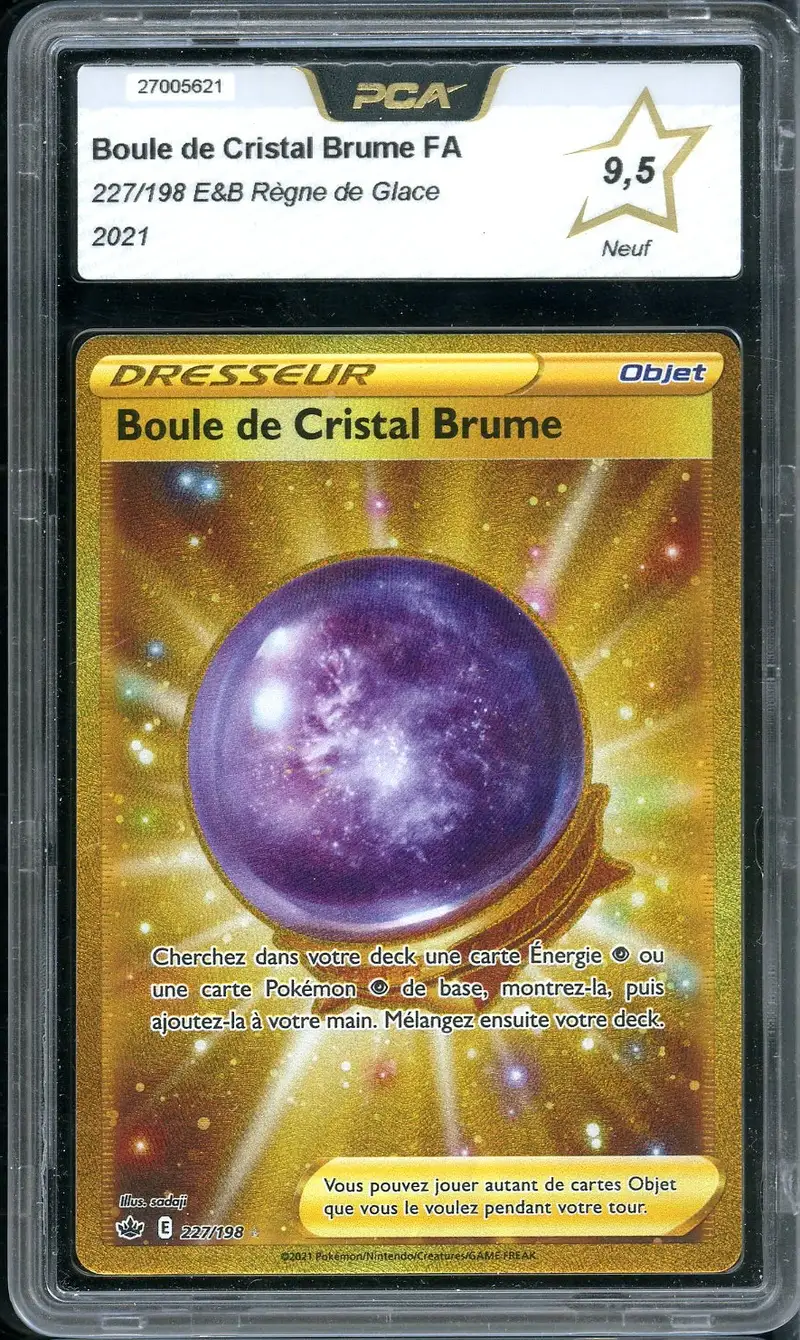 PCA 9.5 Boule de Cristal Brume Gold