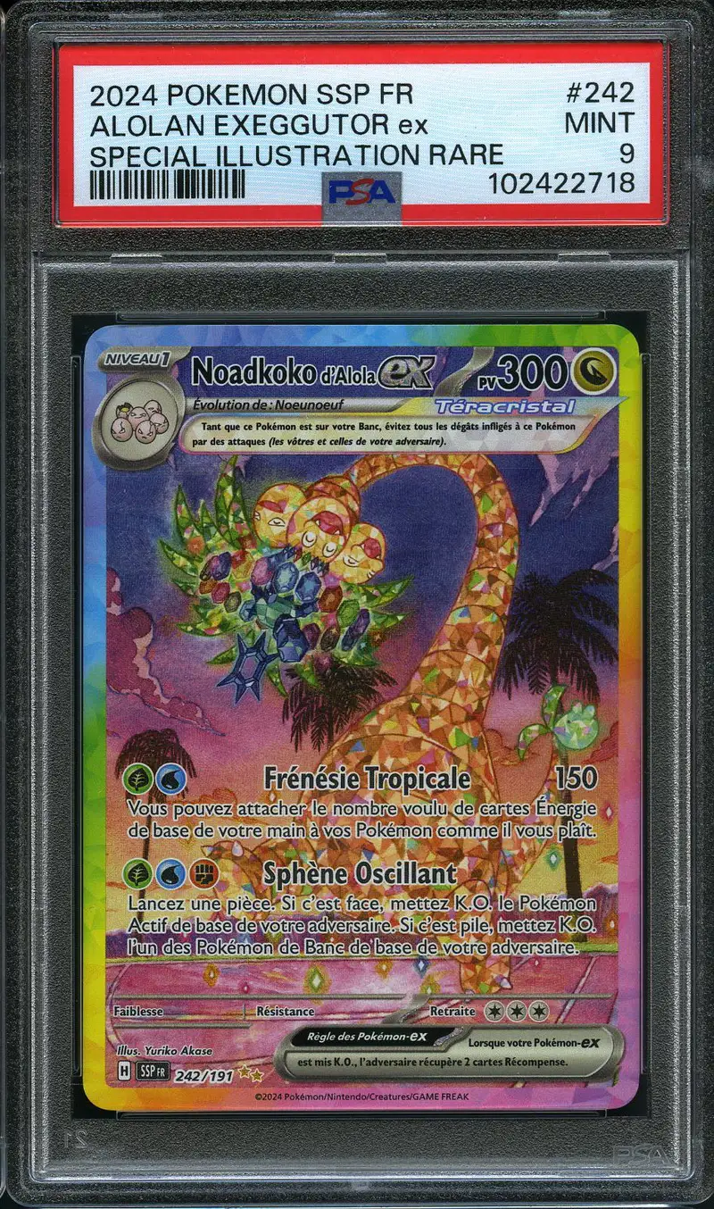 PSA 9 Noadkoko d'Alola Ex