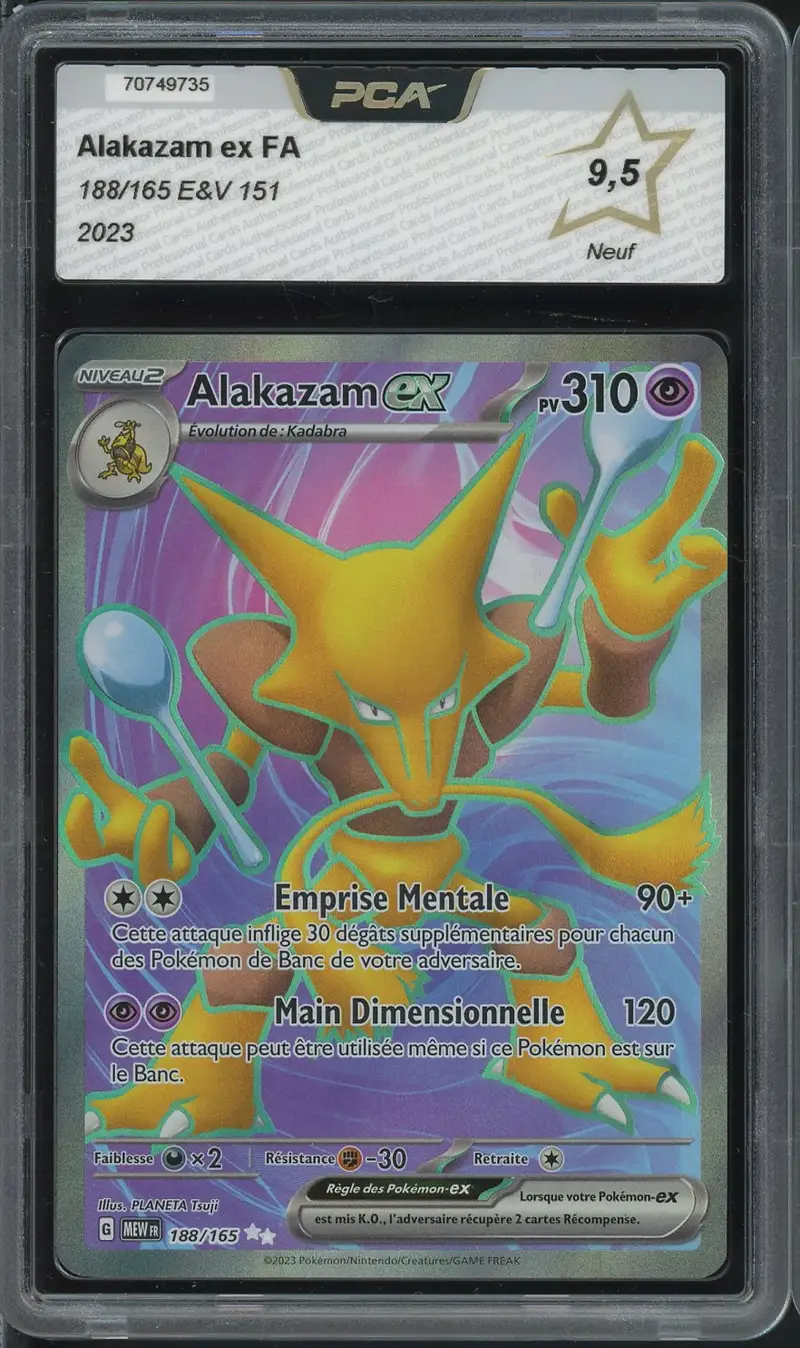 PCA 9.5 Alakazam Ex