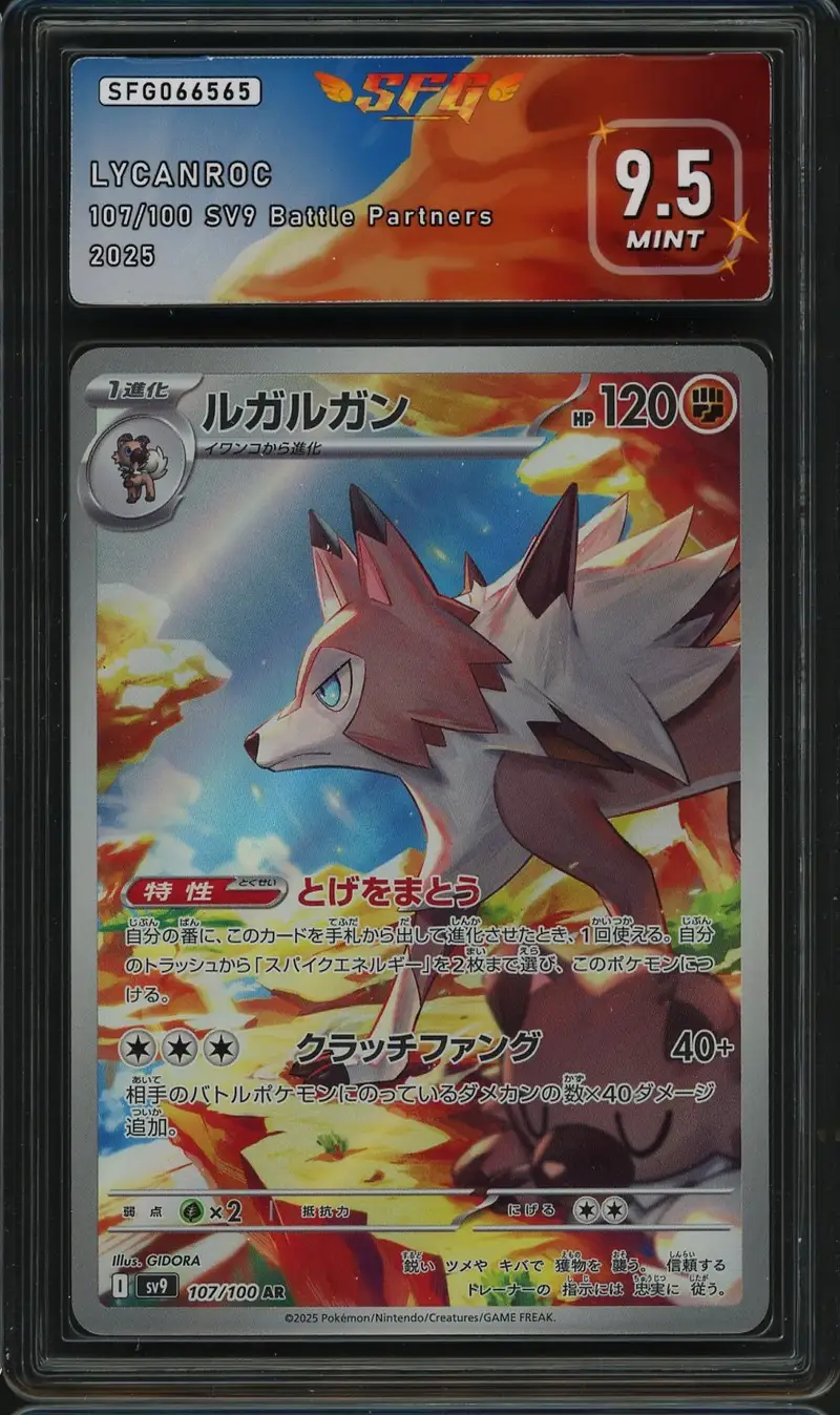 SFG 9.5 Lycanroc