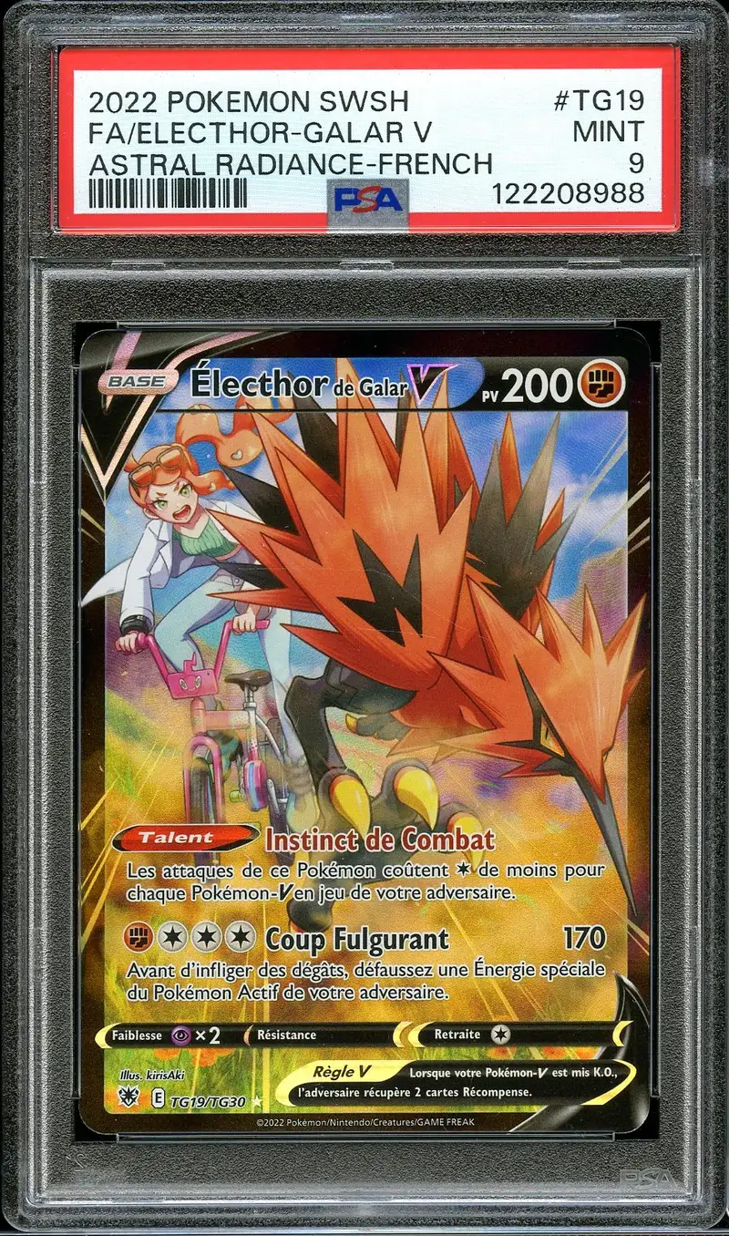 PSA 9 Electhor de Galar V