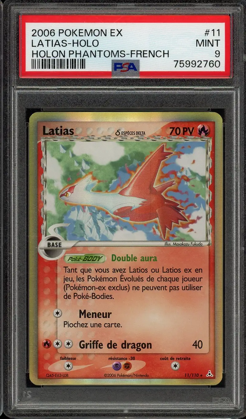 PSA 9 Latias Holo