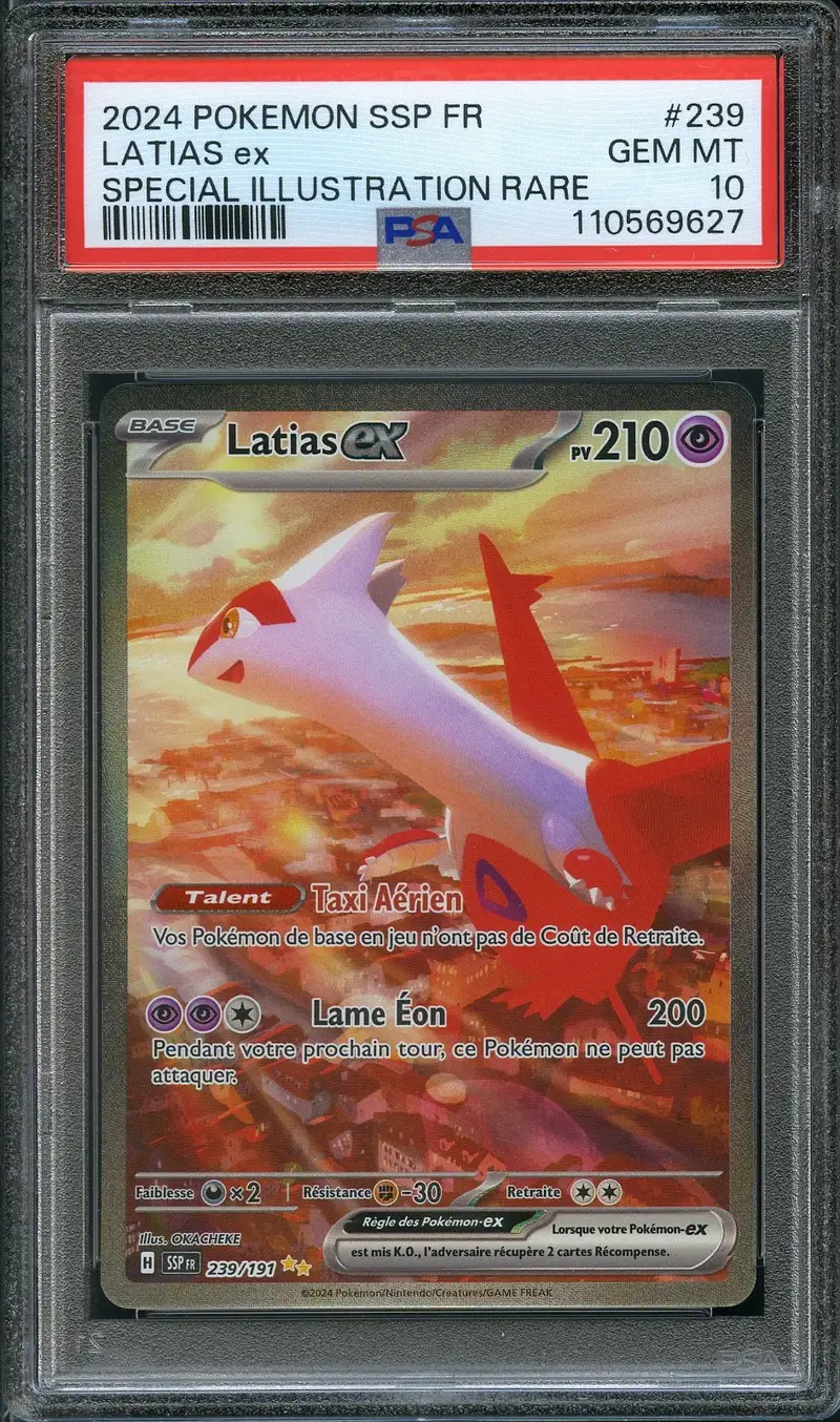 PSA 10 Latias Ex