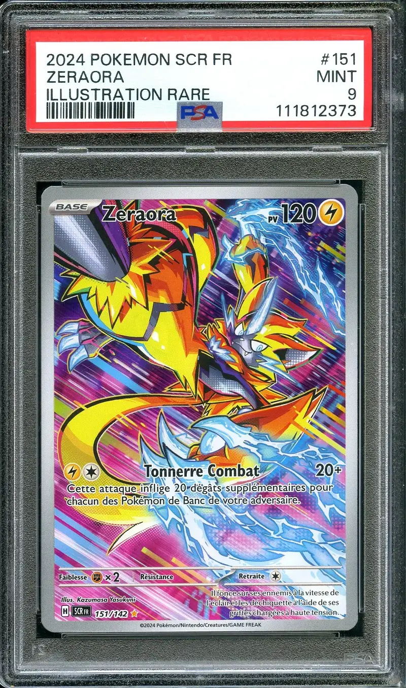 PSA 9 Zeraora