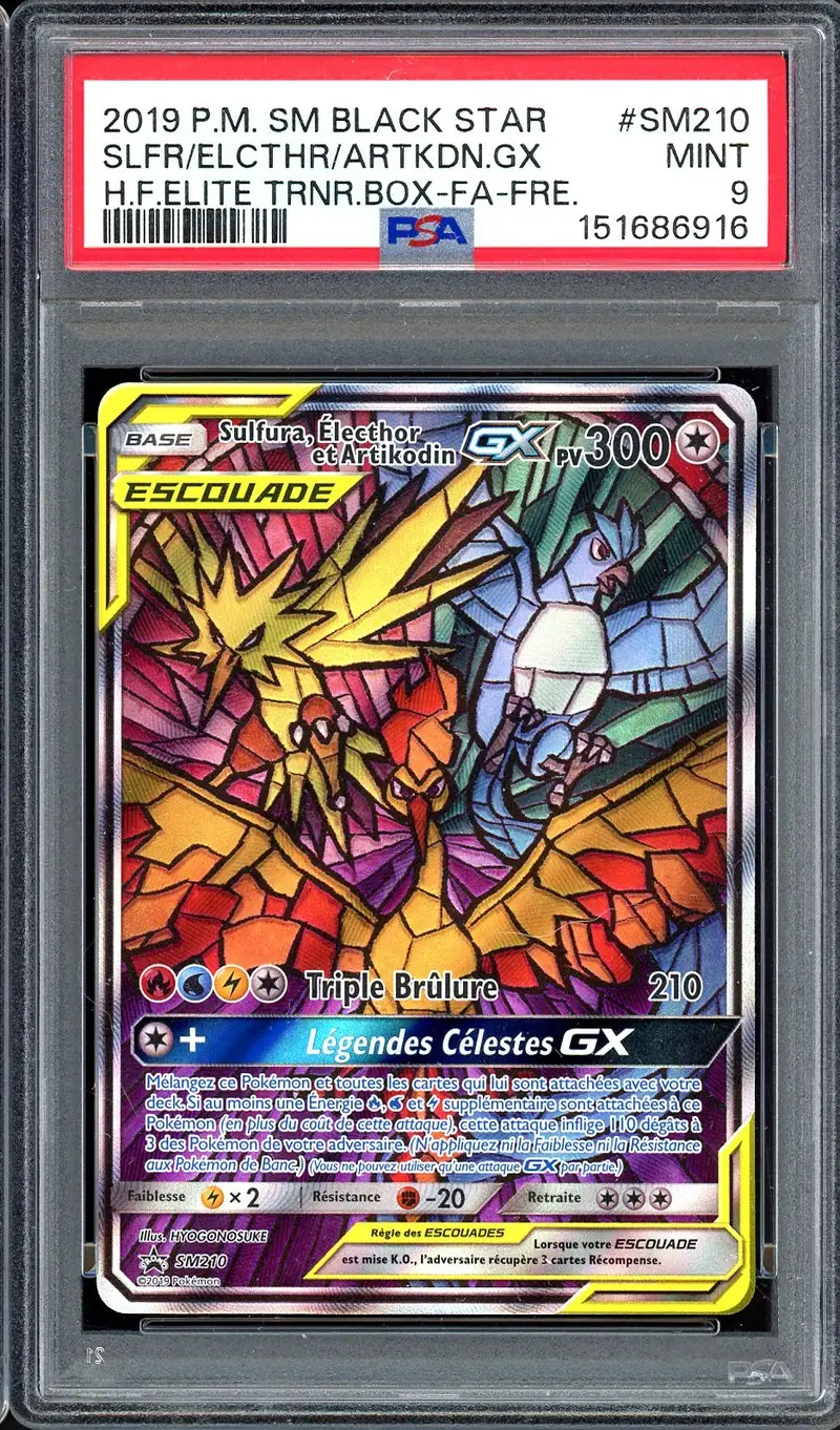 PSA 9 Sulfura, Électhor et Artikodin Gx