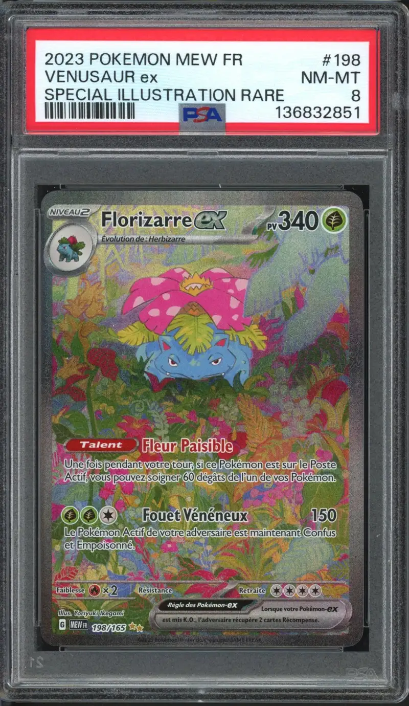 PSA 8 Florizarre Ex