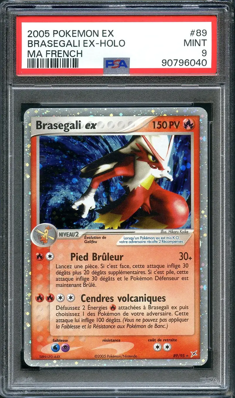PSA 9 Brasegali Ex