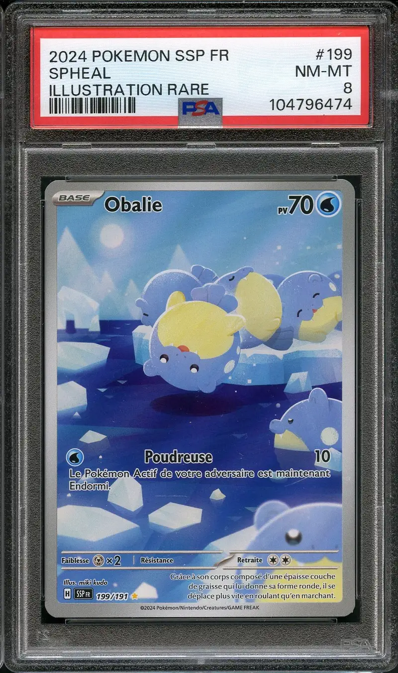 PSA 8 Obalie