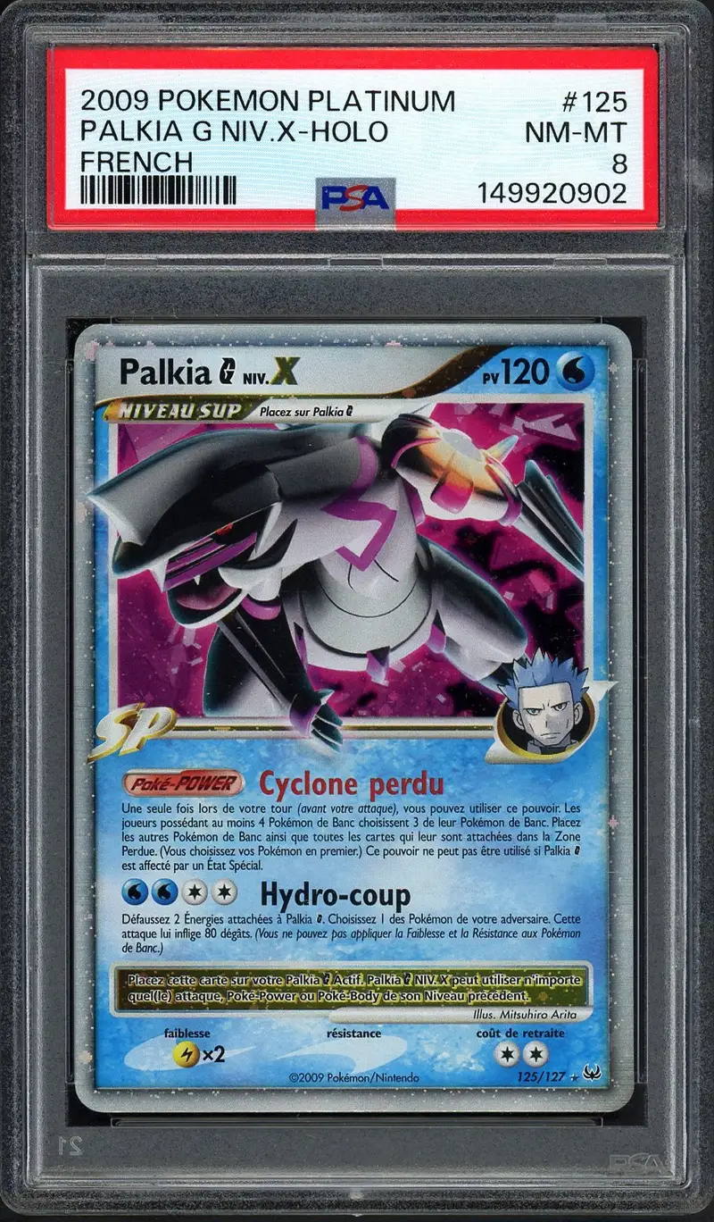PSA 8 Palkia G Niv. X