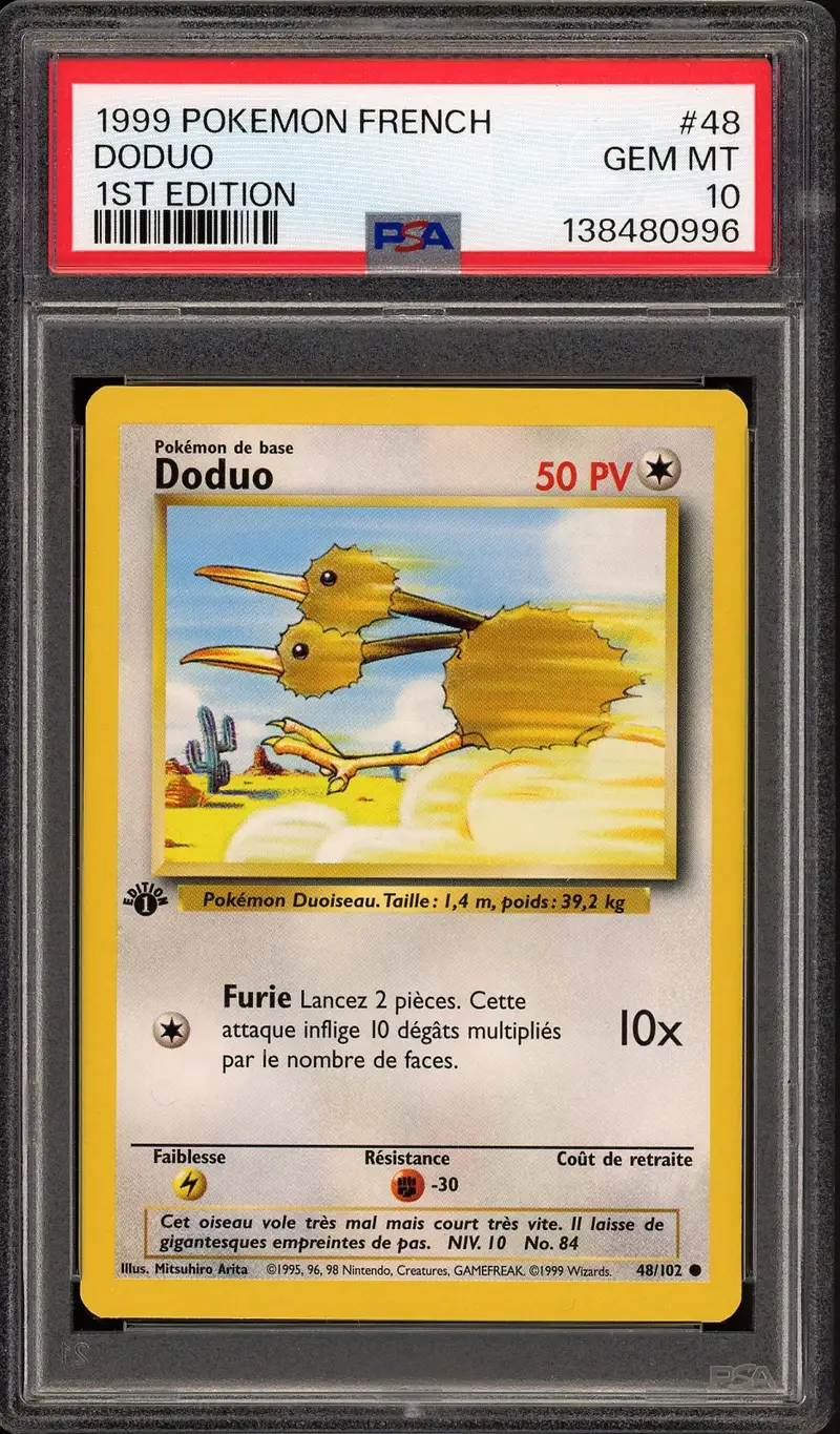 PSA 10 Doduo