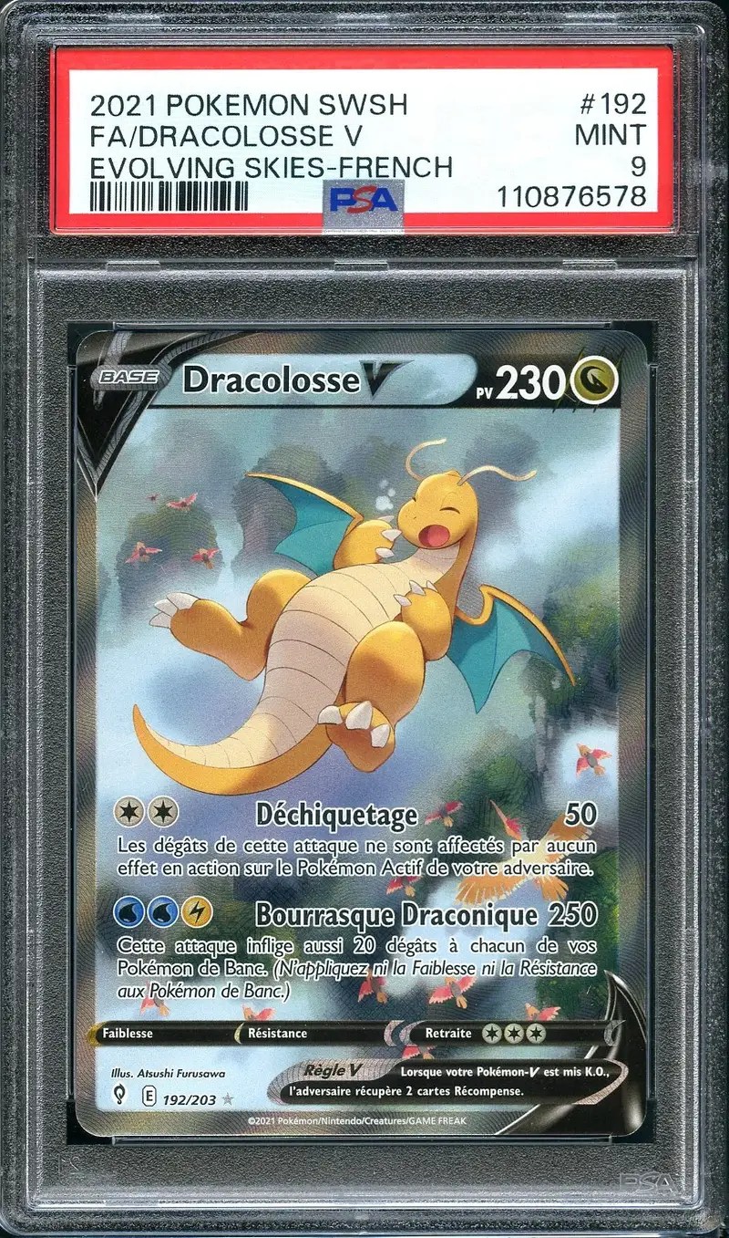PSA 9 Dracolosse V