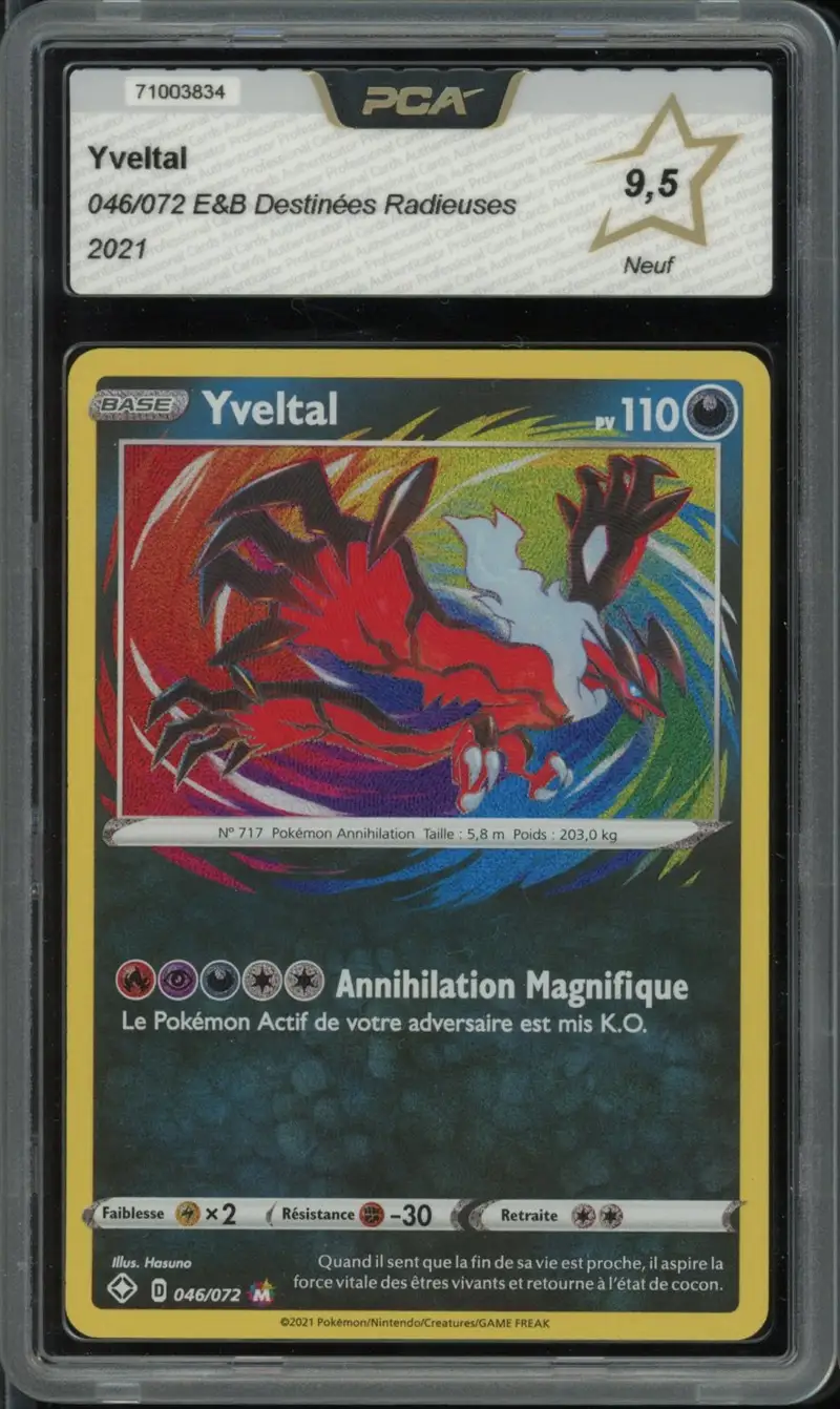PCA 9.5 Yveltal Holo