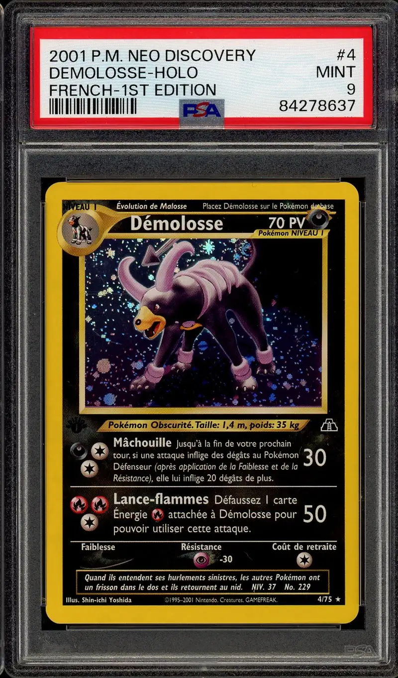 PSA 9 Démolosse Holo