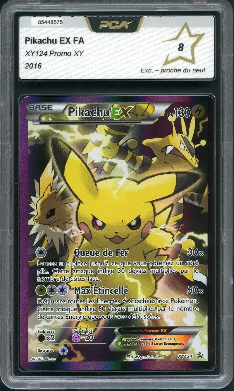 PCA 8 Pikachu Ex
