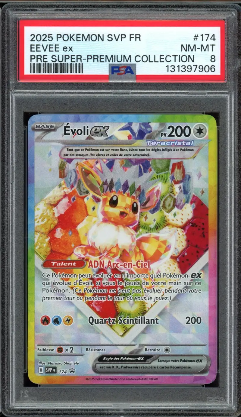 PSA 8 Evoli Ex