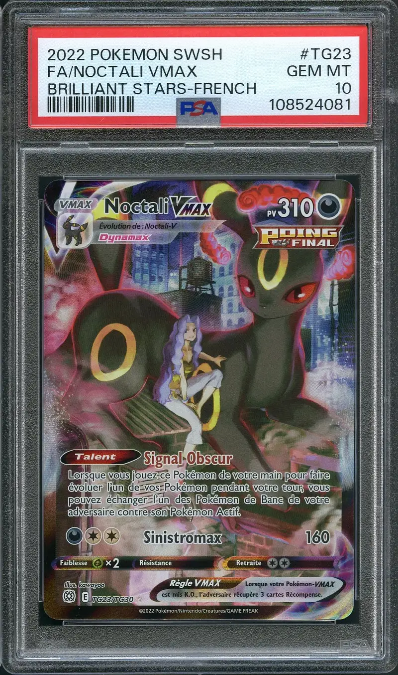 PSA 10 Noctali VMax
