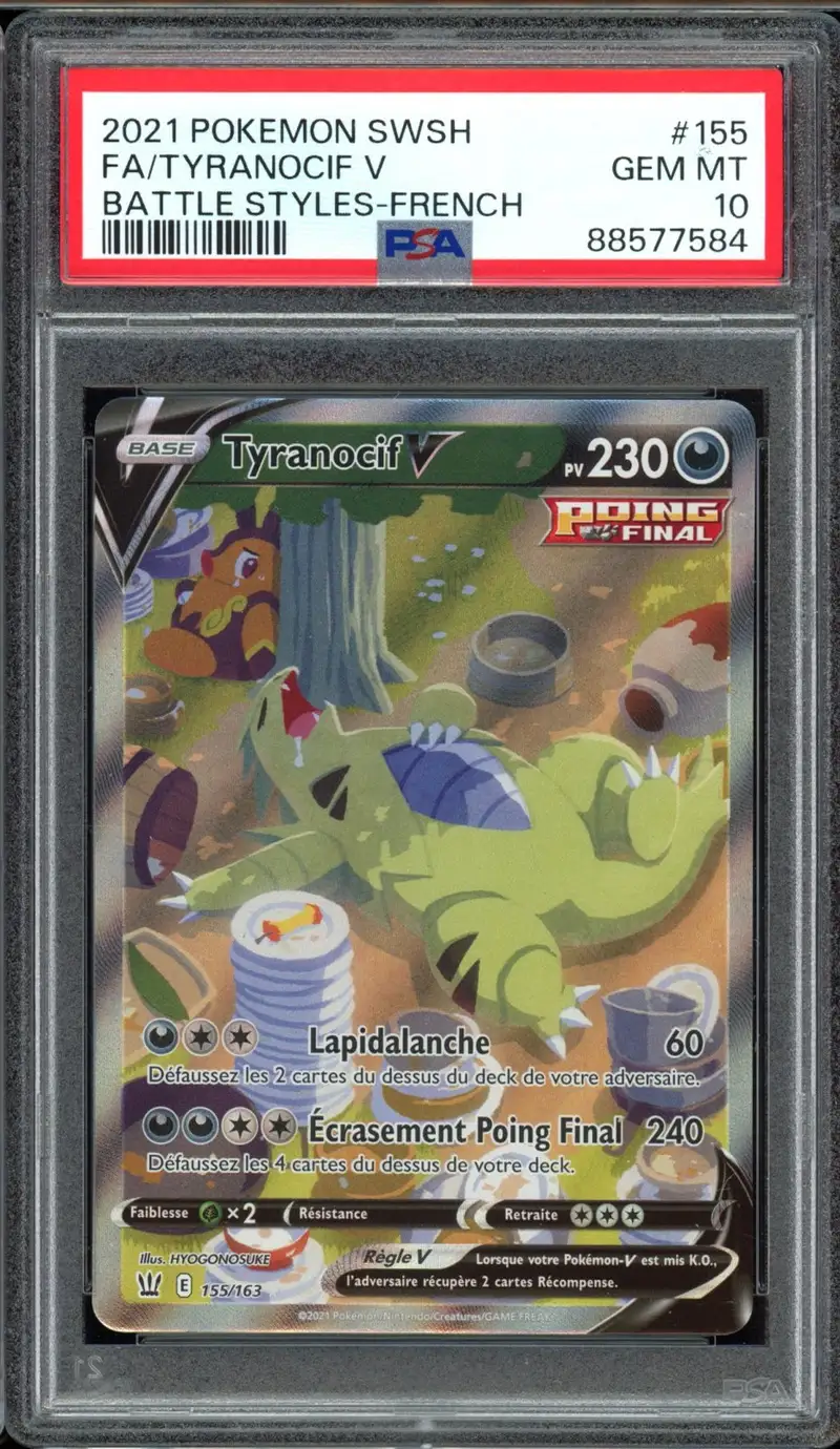 PSA 10 Tyranocif V