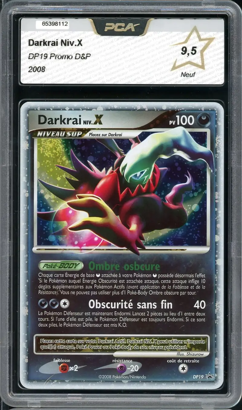 PCA 9.5 Darkrai Niv. X