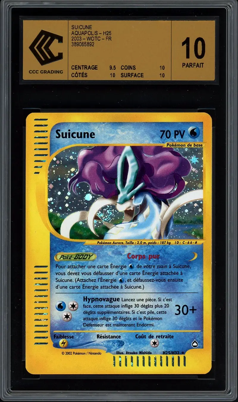 CCC 10 Suicune Holo