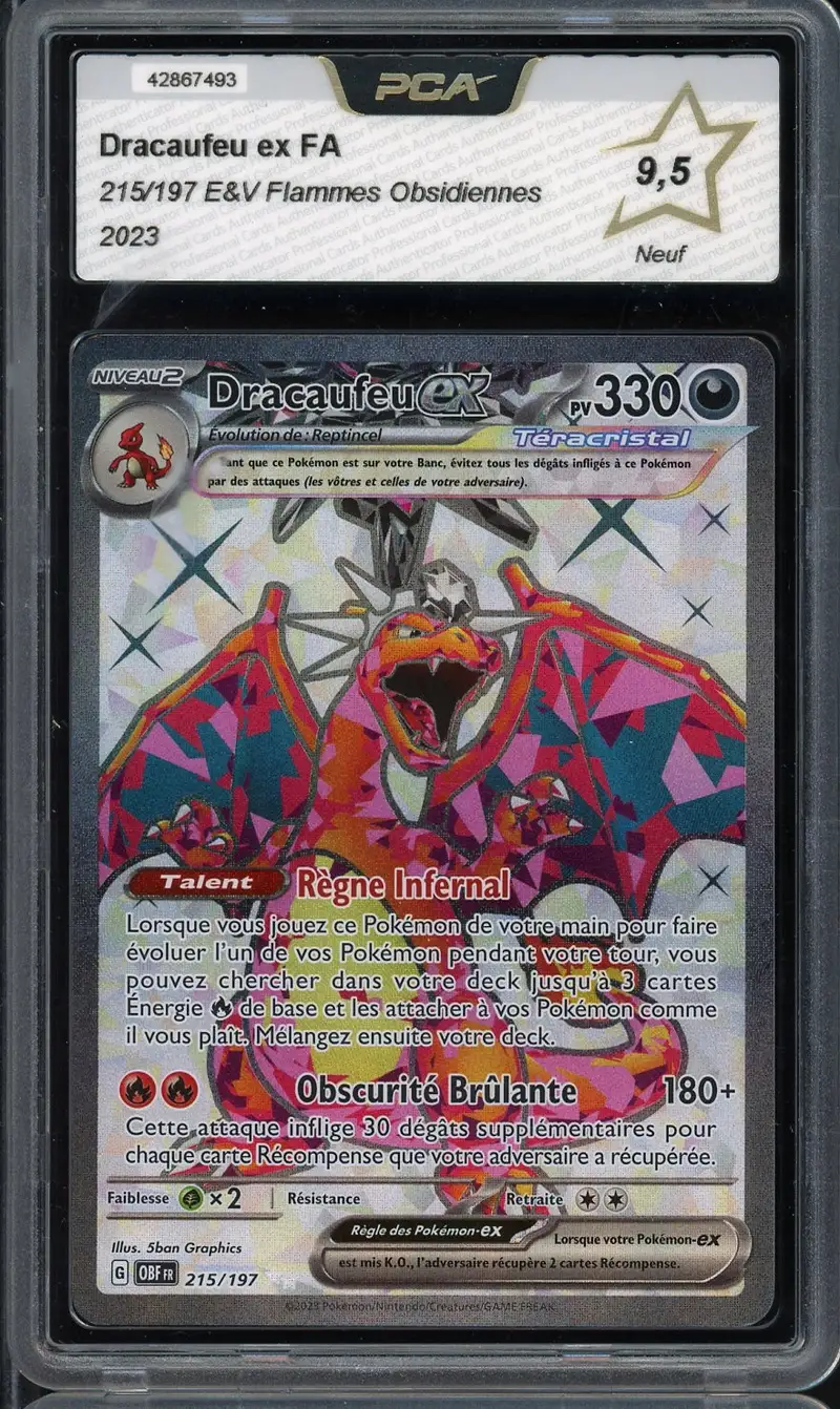 PCA 9.5 Dracaufeu Ex