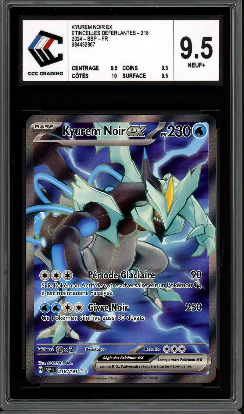 CCC 9.5 Kyurem Noir Ex